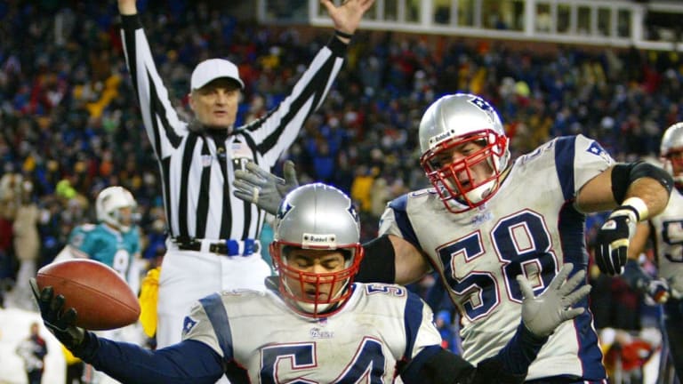 Patriots Hall of Famer Tedy Bruschi recovering from a stroke