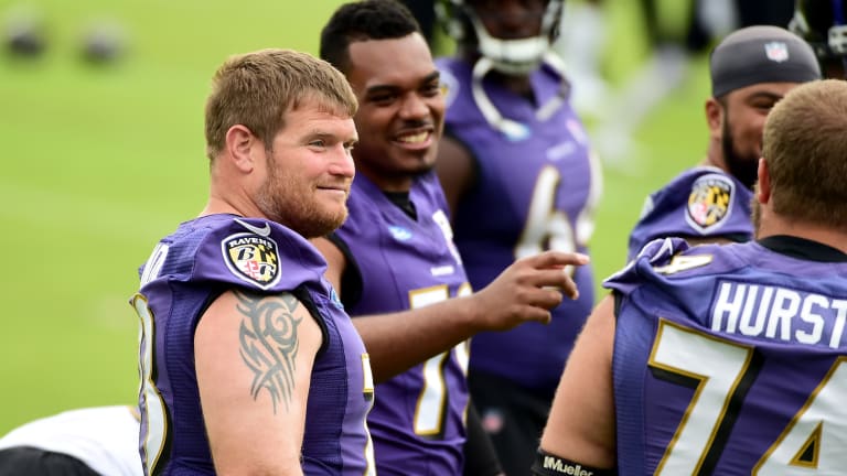 Marshal Yanda is calling it a career. 