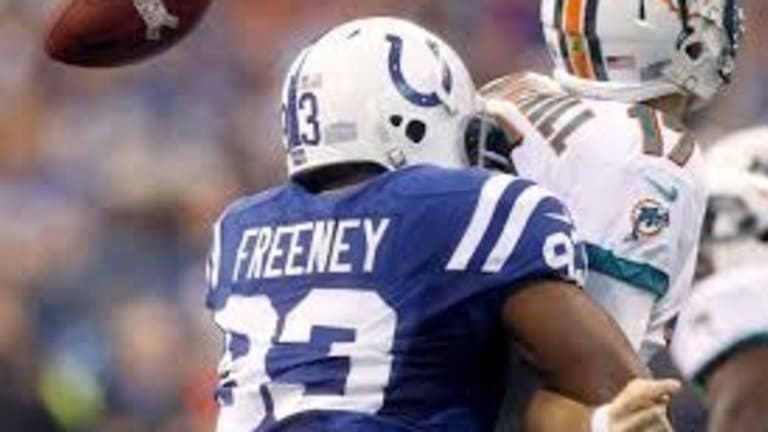 New Lions DE Dwight Freeney still playing because 'I have a lot left'