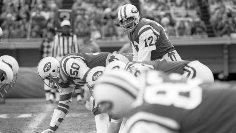 When Joe Namath played for the Los Angeles Rams 