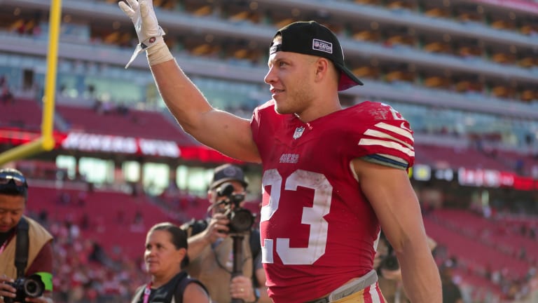 San Francisco 49ers Christian McCaffrey's rushing touchdown makes history