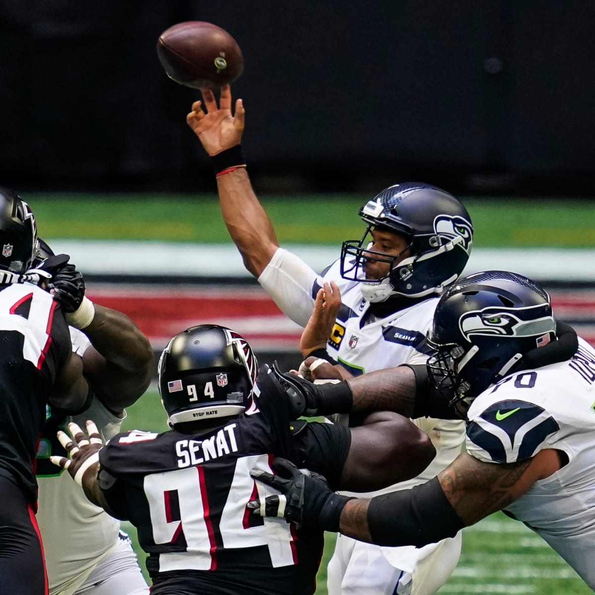 Seahawks vs. Falcons: Absolutely hopeless Seattle defense run over