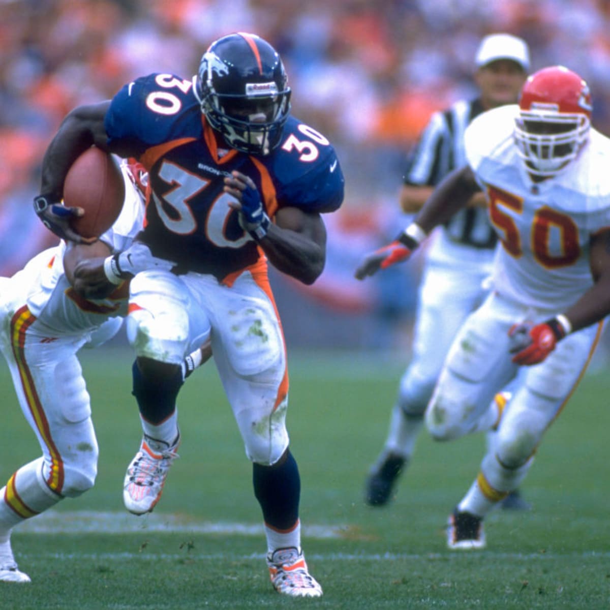 : Terrell Davis - Denver Broncos - Sports Illustrated