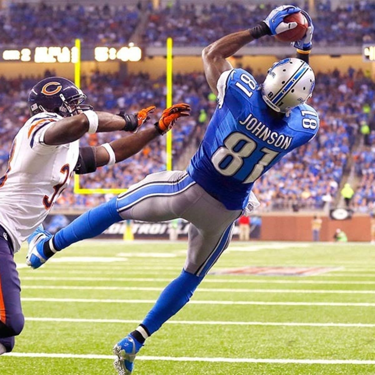 Former Lions great Calvin Johnson enshrined as first-ballot member of Pro  Football Hall of Fame 