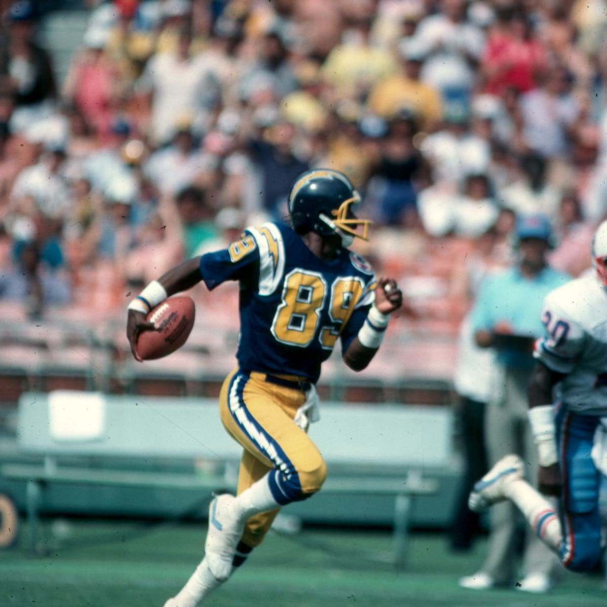 Wes Chandler San Diego Chargers Jersey Throwback #89 White