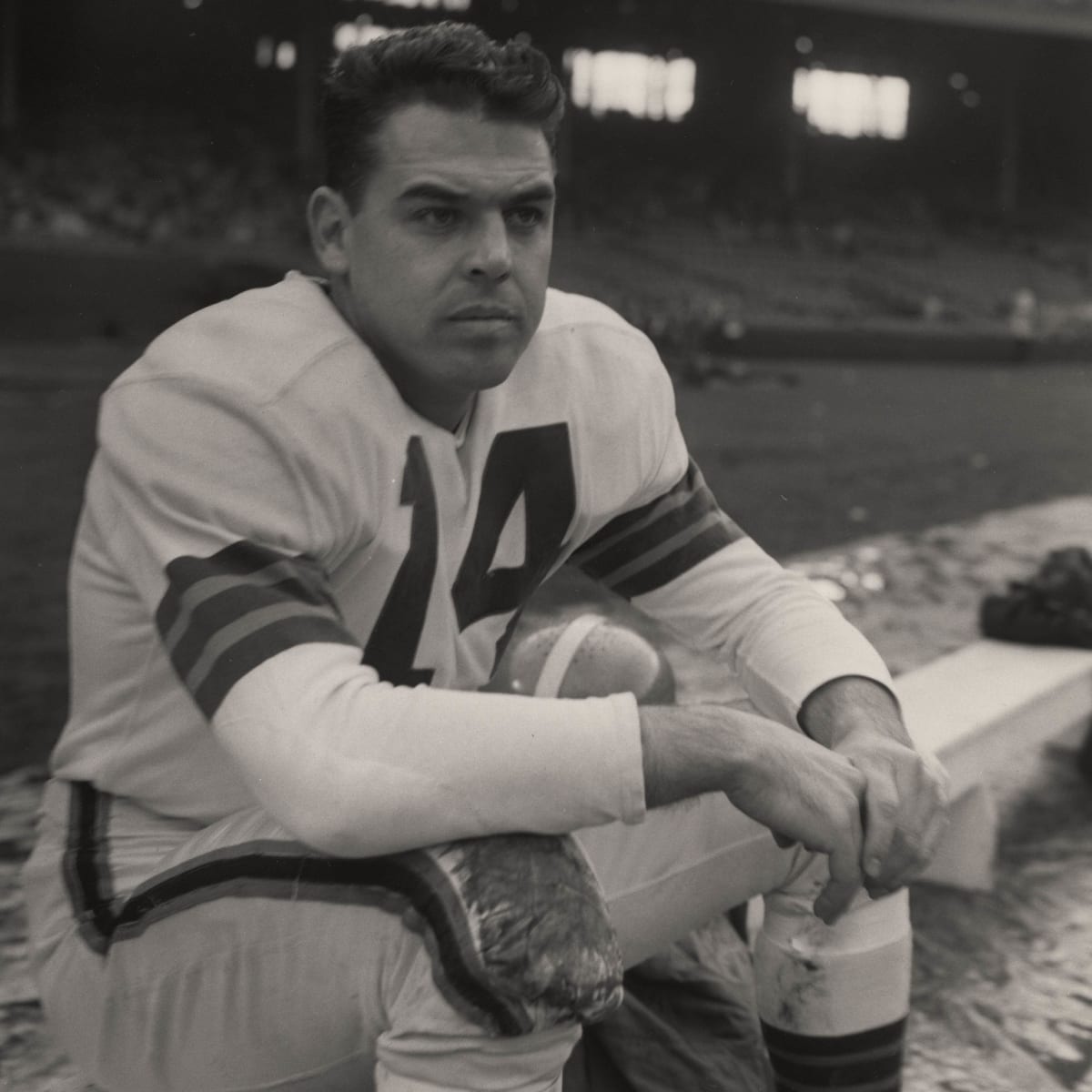 Otto Graham Cleveland Browns Hall of Fame QB Interview by Kevin