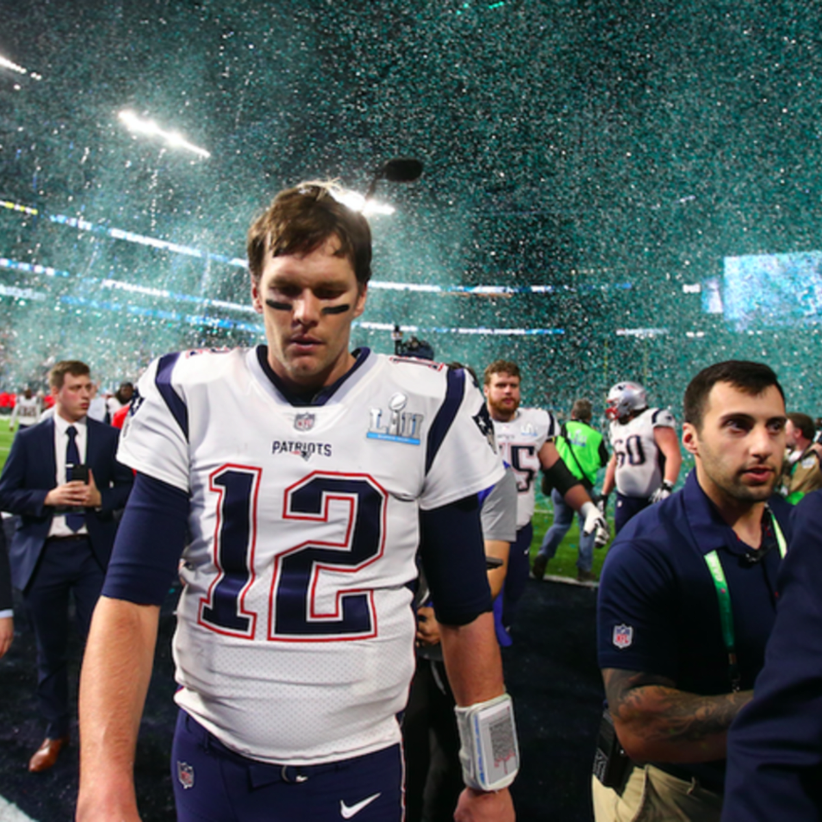 Tom Brady's pregame attire before Super Bowl LII is something