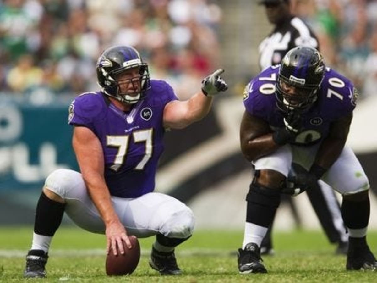 Baltimore Ravens center Matt Birk retires