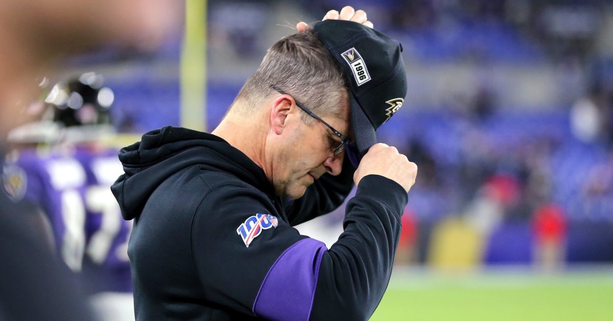 Was Ravens HC John Harbaugh's Decision To Go For Two Against Packers The  Right One? - PressBox